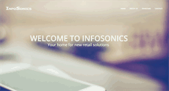 Desktop Screenshot of infosonics.com