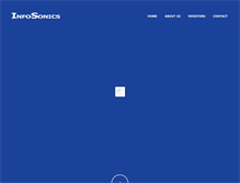 Tablet Screenshot of infosonics.com